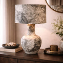Black & White Swirl Table Lamp | Richmond Interiors Cecile