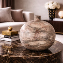 Beige Round Vase | Richmond Interiors Devana