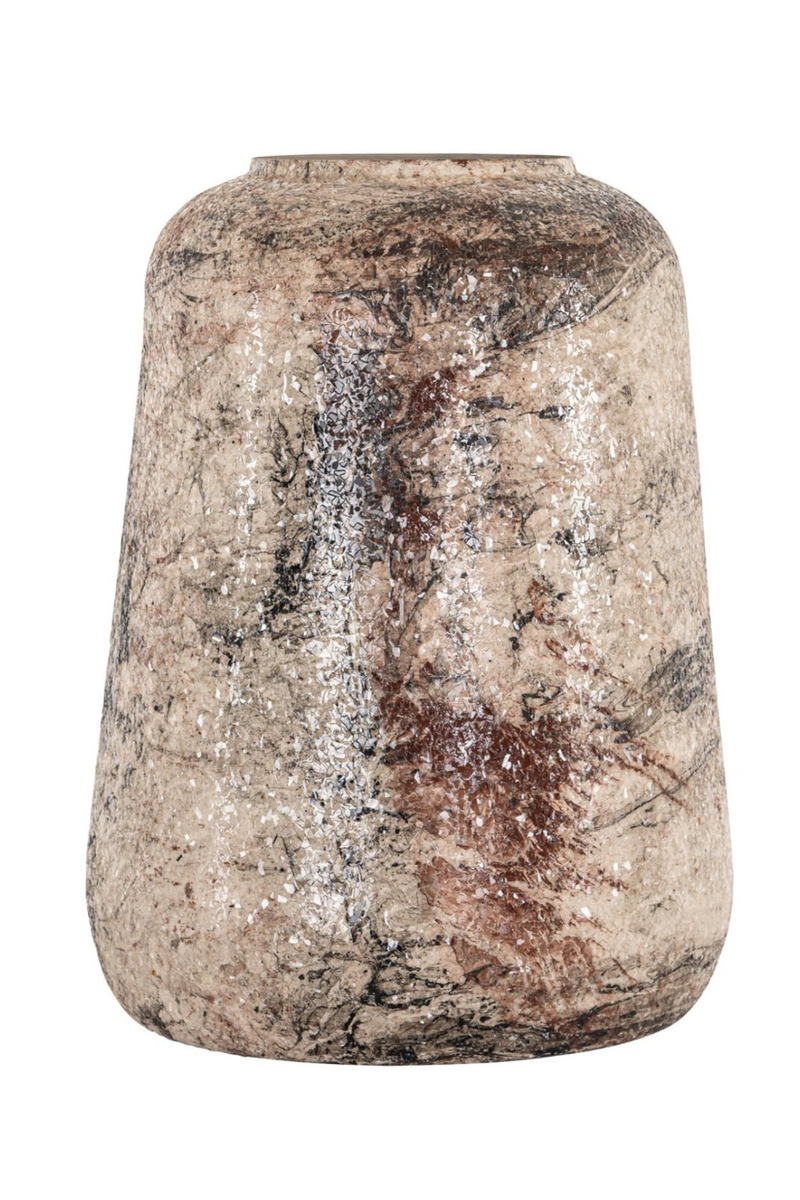 Beige Iron Vase | Richmond Interiors Dena | Oroatrade.com