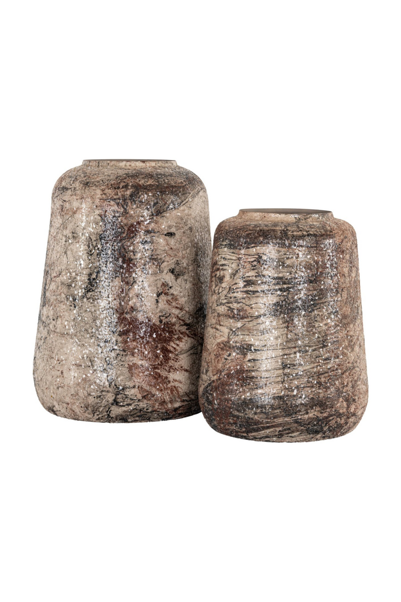 Beige Iron Vase | Richmond Interiors Dena | Oroatrade.com