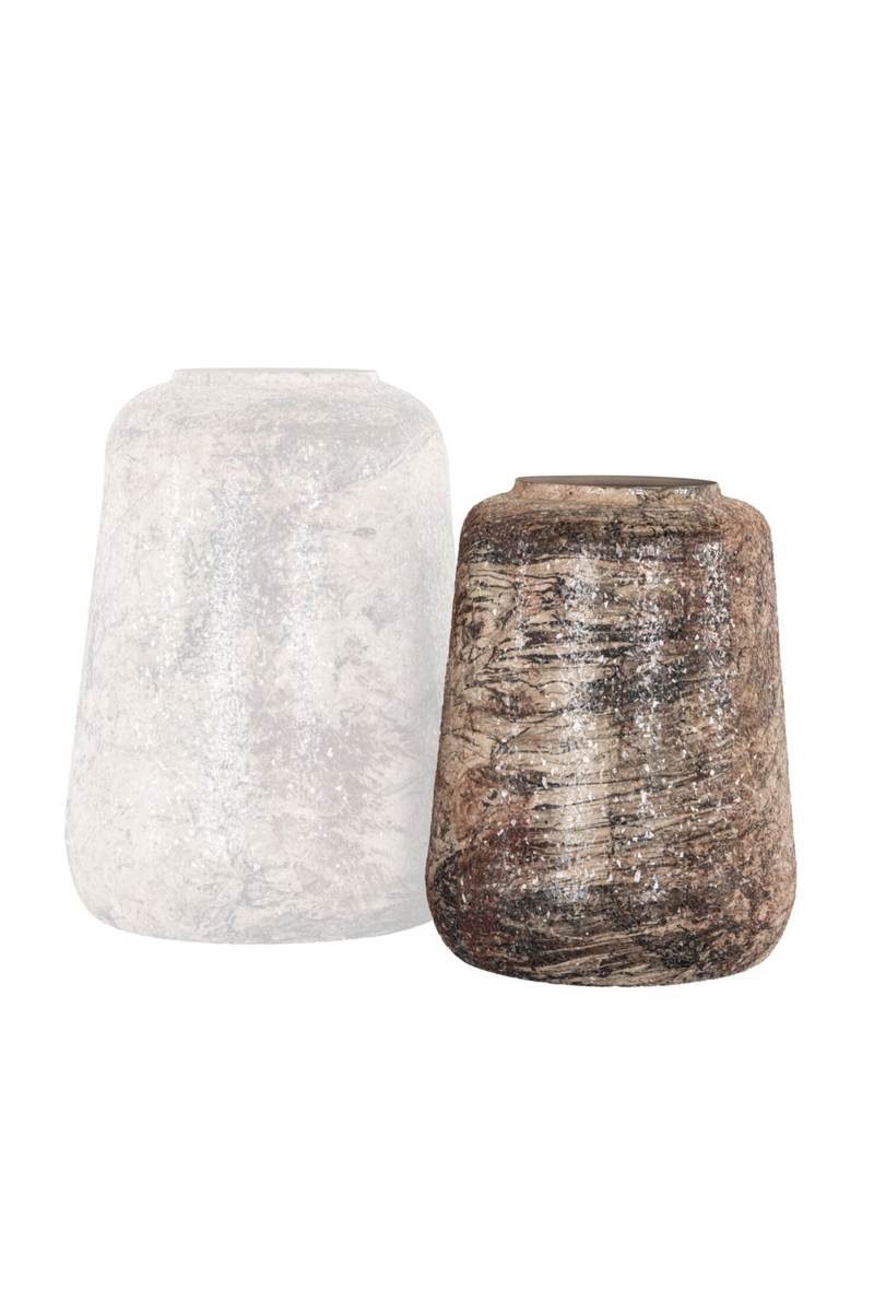 Beige Iron Vase | Richmond Interiors Dena | Oroatrade.com