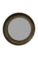 Aged Gold Round Mirror | Richmond Interiors Laraya | Oroatrade.com