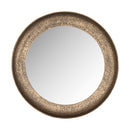 Aged Gold Round Mirror | Richmond Interiors Laraya | Oroatrade.com