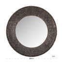 Modern European furniture - Round Bronze Mirror - www.oroa.com