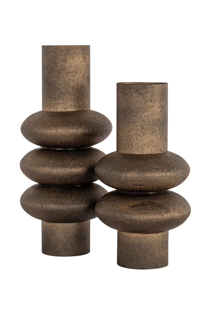 Gold Layered Vase | Richmond Interiors Madlen  | Oroatrade.com