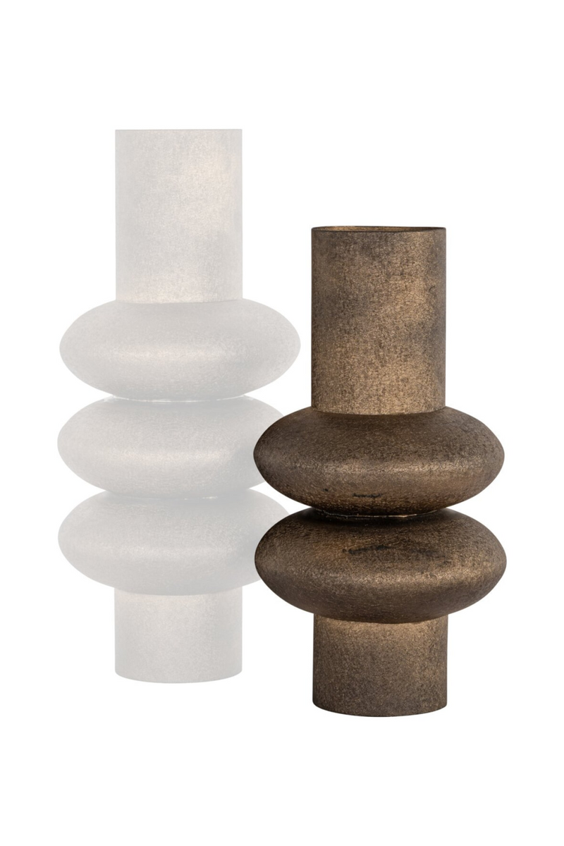 Gold Layered Vase | Richmond Interiors Madlen  | Oroatrade.com