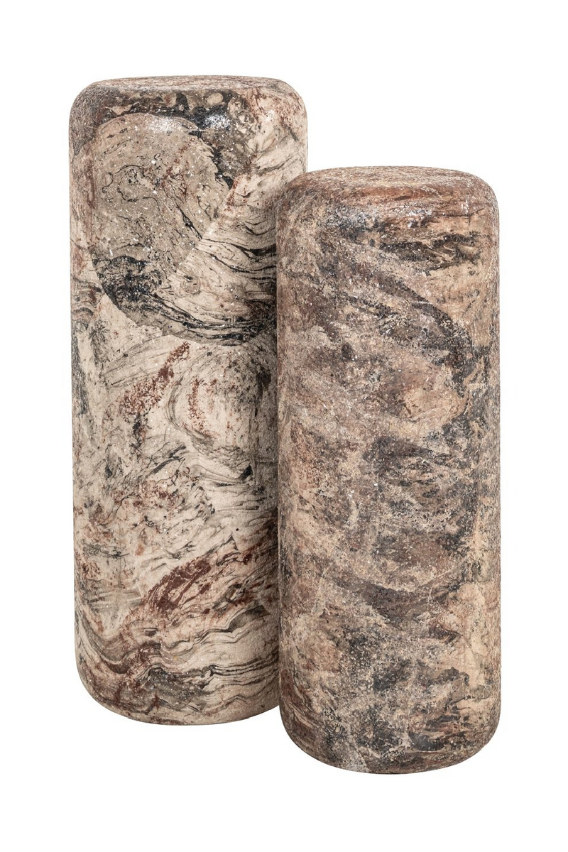 Beige Textured Column | Richmond Interiors Mady | Oroatrade.com