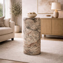 Beige Textured Column | Richmond Interiors Mady