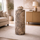 Beige Iron Column | Richmond Interiors Mayah