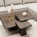 Gold Square Coffee Tables (3) | Richmond Interiors Marlie