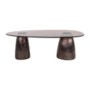 Bronze Base Coffee Table | Richmond Interiors Hayden