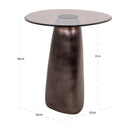 Contract furniture - Bronze End Table - www.oroatrade.com