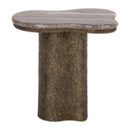 Hospitality furniture - Organic-Shaped Marble End Table  - www.oroatrade.com