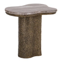 Hospitality furniture - Organic-Shaped Marble End Table  - www.oroatrade.com
