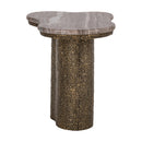 Hospitality furniture - Organic-Shaped Marble End Table  - www.oroatrade.com