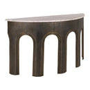 Antique Brass Arched Console Table | Richmond Interiors Sanchis | Oroatrade.com