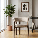 Wood Framed Curve Dining Chair | Richmond Interiors Contigo