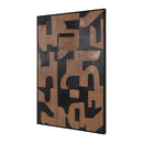 Brown Abstract Wall Art | Richmond Interiors Cascade | Oroatrade.com