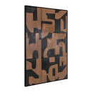 Brown Abstract Wall Art | Richmond Interiors Cascade | Oroatrade.com