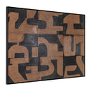 Brown Abstract Wall Art | Richmond Interiors Cascade | Oroatrade.com