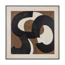 Brown Modern Minimalist Wall Art | Richmond Interiors Euphoria | Oroatrade.com