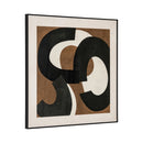 Brown Modern Minimalist Wall Art | Richmond Interiors Euphoria | Oroatrade.com