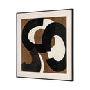 Brown Modern Minimalist Wall Art | Richmond Interiors Euphoria | Oroatrade.com
