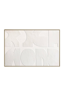 White Geometrical Wall Art | Richmond Interiors Decadence | Oroatrade.com