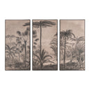 Palm Trees Wall Art Set (3) | Richmond Interiors Rhapsody | Oroatrade.com