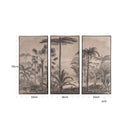 Palm Trees Wall Art Set (3) | Richmond Interiors Rhapsody | Oroatrade.com