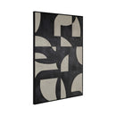 Black Geometrical Pattern Wall Art | Richmond Interiors Splendor | Oroatrade.com