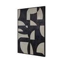Black Geometrical Pattern Wall Art | Richmond Interiors Splendor | Oroatrade.com