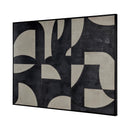 Black Geometrical Pattern Wall Art | Richmond Interiors Splendor | Oroatrade.com