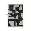 Black Geometrical Pattern Wall Art | Richmond Interiors Splendor | Oroatrade.com