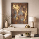 Gold Speckled Wall Art | Richmond Interiors Golden | Oroatrade.com