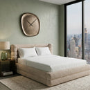 Contract furniture - Cream Channeled Storage Bed - www.oroatrade.com