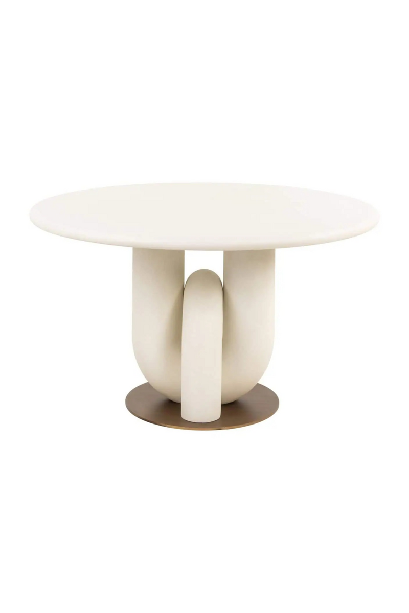 White Round Dining Table | Richmond Interiors Winslow | Oroatrade.com