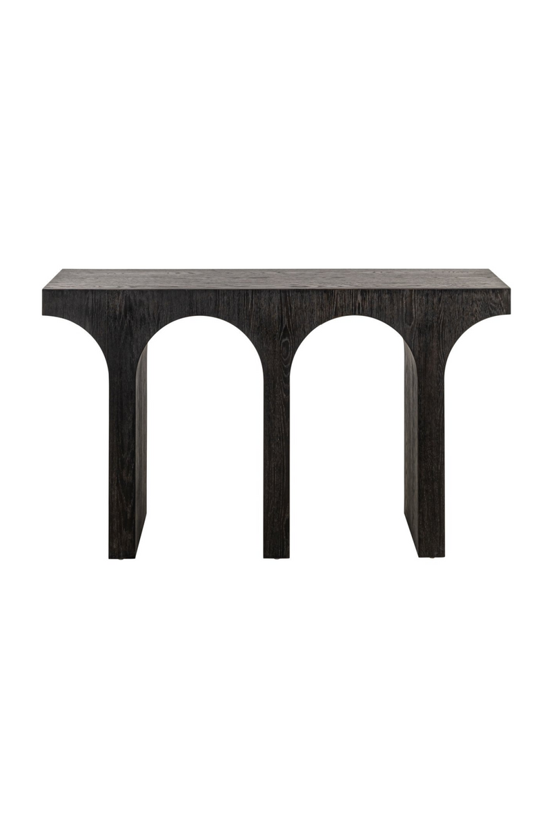Dark Brown Arched Console | Richmond Interiors Ashford | Oroatrade.com