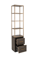 Brown Oak Wall Cabinet | Richmond Interiors Carter | Oroatrade.com