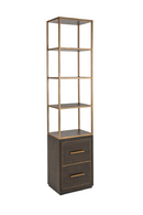 Brown Oak Wall Cabinet | Richmond Interiors Carter | Oroatrade.com