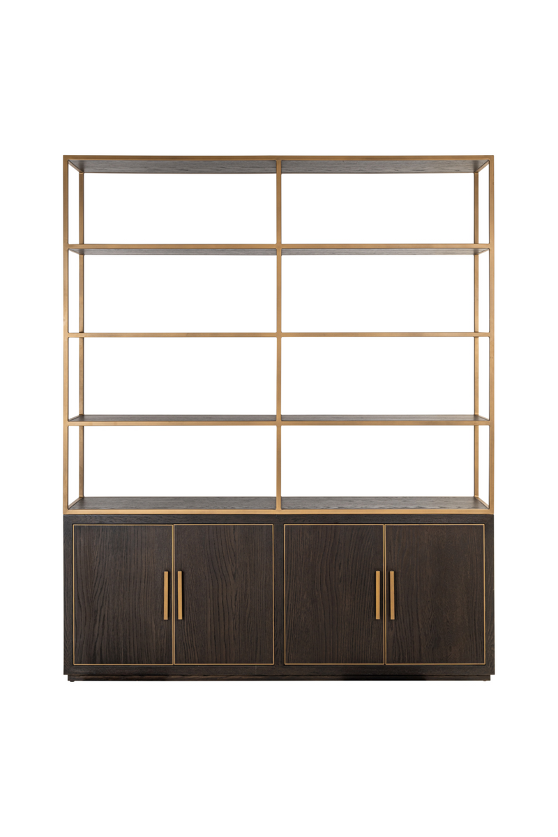 Brown Oak Wall Cabinet | Richmond Interiors Carter | Oroatrade.com