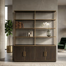 Brown Oak Wall Cabinet | Richmond Interiors Carter | Oroatrade.com