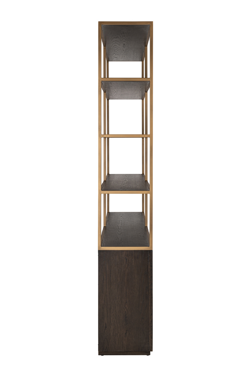 Brown Oak Wall Cabinet | Richmond Interiors Carter | Oroatrade.com