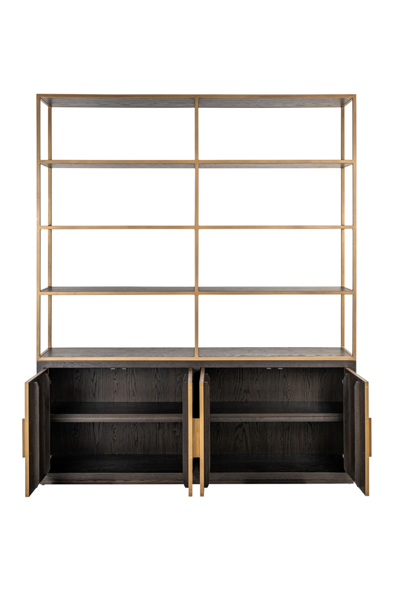 Brown Oak Wall Cabinet | Richmond Interiors Carter | Oroatrade.com