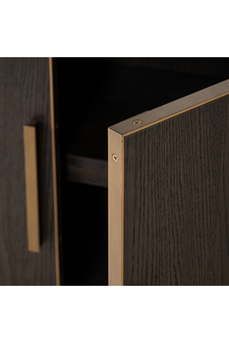 Brown Oak Wall Cabinet | Richmond Interiors Carter | Oroatrade.com