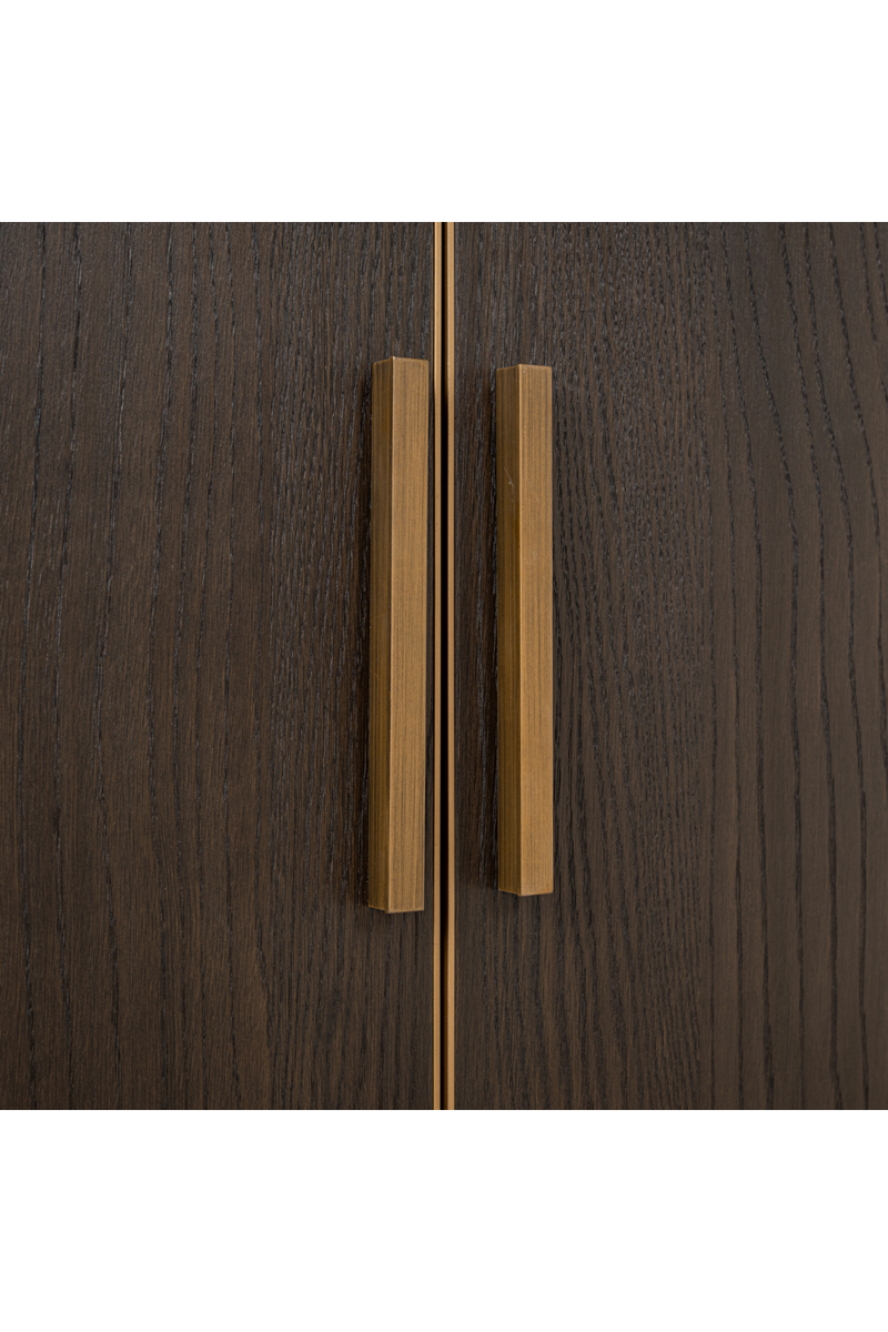 Brown Oak Wall Cabinet | Richmond Interiors Carter | Oroatrade.com
