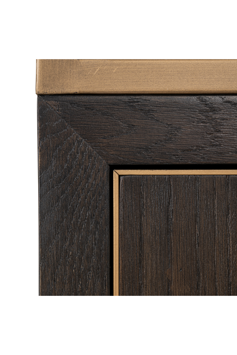 Brown Oak Wall Cabinet | Richmond Interiors Carter | Oroatrade.com