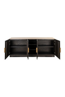 Travertine Top 4-Door Sideboard | Richmond Interiors Claremont | Oroatrade.com