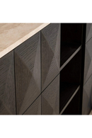 Travertine Top 4-Door Sideboard | Richmond Interiors Claremont | Oroatrade.com