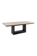 Rectangular Travertine Dining Table | Richmond Interiors Claremont | Oroatrade.com